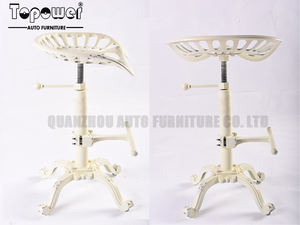 Taburete de Bar industrial vintage de hierro fundido, muebles de bar baratos para el hogar - Product Image 6