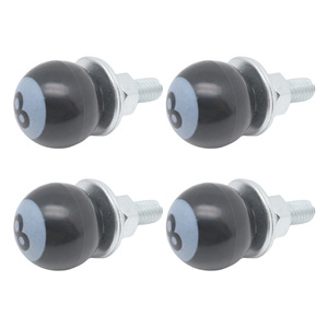 Viti per Targa Auto a 8 Punte, Accessori per Modifiche Esterne, <span class=keywords><strong>Bulloni</strong></span> Decorativi Universali con Filettatura M6 - Product Image 6