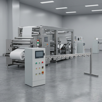 Ligne de production automatique de revêtement en poudre par ultrasons rouleau-à-roule pour verre, moteur et revêtement de catalyseur de membrane échangeuse d'anions (AEM)