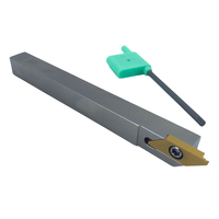 Porte-outil de rainurage en carbure monobloc haute qualité et haute rigidité, résistant à l'usure, pour usinage CNC d'acier inoxydable et d'alliage de titane