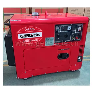 Chinese supplier direct home use generator 3Kw to 10Kw small diesel silent generator set with factory price