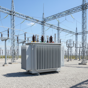 Trasformatore di Potenza <span class=keywords><strong>Trifase</strong></span> a Immersione in Olio con Tre Avvolgimenti da 110 KV a 220 V 1600kVA Connessione Dyn11/Yyn0 - Product Image 2