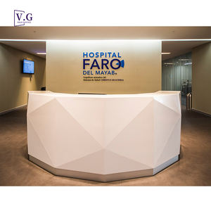 Comptoir d'accueil clinique <span class=keywords><strong>dentaire</strong></span> personnalisé design comptoir de <span class=keywords><strong>centre</strong></span> d'accueil en Corian comptoir d'accueil d'hôpital <span class=keywords><strong>esthétique</strong></span> - Product Image 4