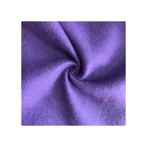 High Quality 100% Polyester Rayon Cotton Fleece Fabric Thick Suede Design for Girls' Sweatshirts and Garments Plain Pattern