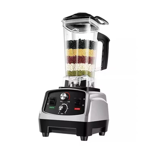 Licuadora eléctrica de alta calidad, comercial, multifuncional, de alta velocidad, extractor de jugos para batidos, trituración de hielo y procesamiento de alimentos. - Product Image 3