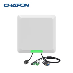 CHAFON PRIME CF661 pembaca antena RFID UHF 6dbi, 860 ~ 960MHz, jangkauan baca IP65 tahan air untuk kontrol akses kendaraan