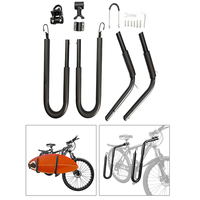 Support universel pour planche de surf sur vélo, support latéral en alliage d'aluminium réglable pour vélo, scooter et moto