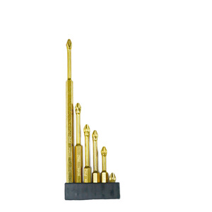 Magnetic <b>Screwdriver</b> Bits <b>Set</b> Cross Head S2 Steel 70mm 90mm 150mm 65mm 50mm 25mm Industrial Grade High Hardness - Product Image 3
