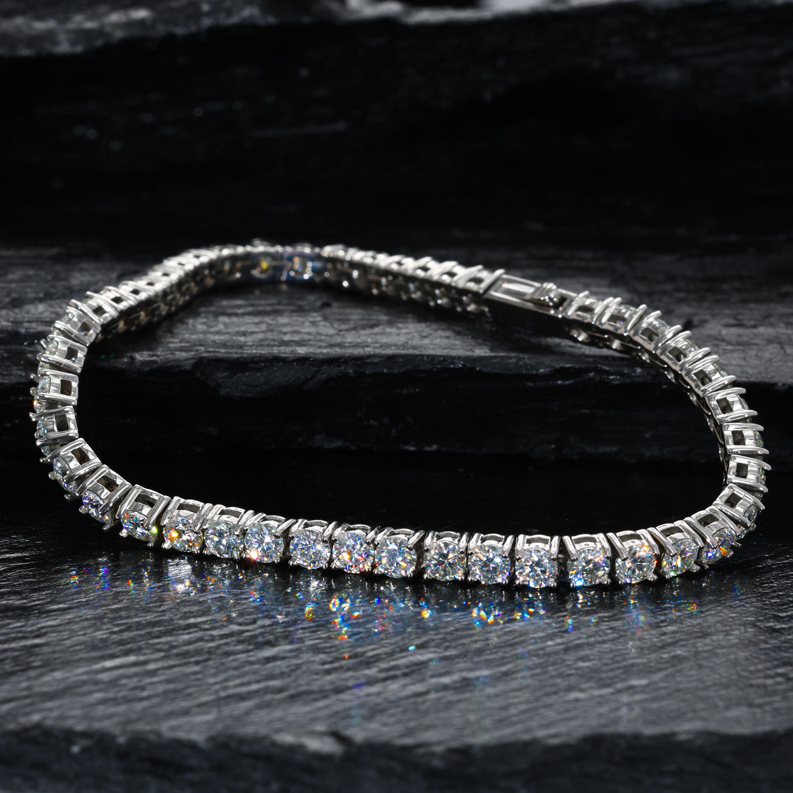 316l stainless steel tennis bracelet