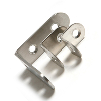 Support de rail en acier galvanisé sur mesure en forme de L, connecteur décoratif en métal pour bois, quincaillerie pour structure simple en bois