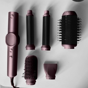 Multi Styler Hair Dryer Set 5 In 1 With Brushless Motor Negative Ion Fast Heating For Curling Straightening And Styling - Product Image 1