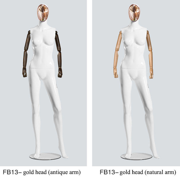 新集卸売衣料品店 全身マネキン 女性モデル フォーム 女性 ホワイト