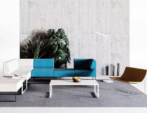 Bureau de direction modulaire convertible en forme de L en MDF moderne pour patron ou mobilier de bureau élégant - Product Image 3