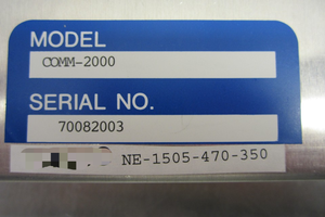 NE-1505-470-350 unità di comandante NE1505470350 modello: COMM <span class=keywords><strong>2000</strong></span> - Product Image 2