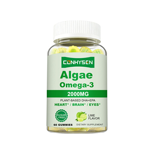 All'ingrosso su ordinazione adulti alghe olio <span class=keywords><strong>Omega</strong></span>-3 Gummies EPA DHA integratori per la salute ossa degli occhi vitamina coenzima Q10 caramelle gommose - Product Image 1