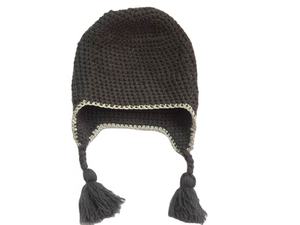 Dessin animé tricot chapeau 100% acrylique <span class=keywords><strong>islande</strong></span> hiver cachemire longue tresse à la main tricoté bonnet chapeaux pour enfants - Product Image 3