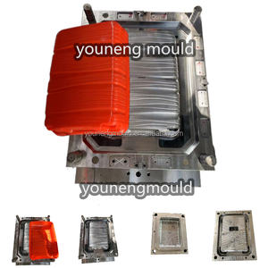 Caixa ferramentas Puxe a caixa haste Fabricação molde plástico Molde injeção Design molde bagagem - Product Image 3