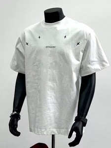 Maglietta estiva Hip Hop da uomo con Design Casual da uomo con stampa a stella t-Shirt da uomo - Product Image 3