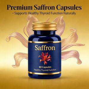 كبسولات الزعفران المخصصة لتوفير الطاقة للاستخدام البالغين، 60 كبسولة، مستخلصات صحية بالجملة - Product Image 1