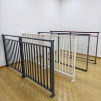 Système de balustrade moderne sans cadre en aluminium pour balcon, escalier et espaces extérieurs - Faible entretien, installation facile