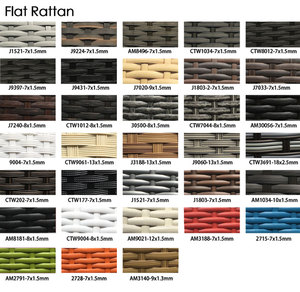 Bộ Sofa Hình Chữ U Cho Sân Vườn, Đồ Nội Thất Phòng Khách Ngoài Trời Bằng Mây Cho Sân Vườn - Product Image 5