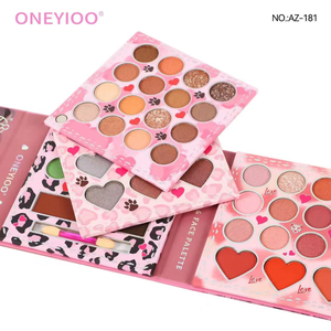 Palette de fards à paupières ONEYIOO 50 couleurs MLM, poudre sèche, fini mat, pour spectacle, résistante à l'eau, directement de l'usine. - Product Image 5