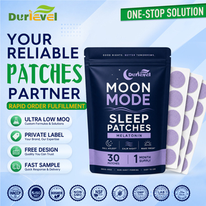 Patch topique de mélatonine certifié HACCP, NSF, ISO, GMP pour le sommeil, service de solutions de marque privée et de personnalisation - Product Image 1