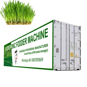Cattle Green Fodder Growing Machine OrangeMech Hydroponic Fodder System / Cattle Green Fodder Growing Machine / Mung Bean Growing System For Sale