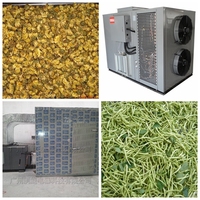 Industriële warmtepompdroogoven voor de verwerking van tamarinde-asam fruit, 110 kg, met temperatuurregeling