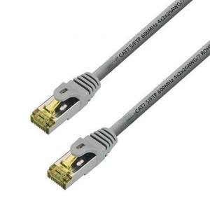 Cable de Red RJ45 SFTP Cat.7, 15m, Gris - Conexión Rápida y Segura para Redes de Velocidad y Transmisión de Datos Eficiente. - Product Image 1