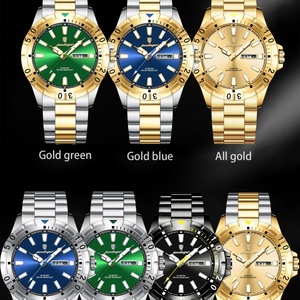 Reloj de Lujo POEDAGAR para Hombre, Reloj Deportivo de Cuarzo, Resistente al Agua, Luminoso, con Fecha, Día de la Semana, Reloj de Acero Inoxidable para Hombre - Product Image 2
