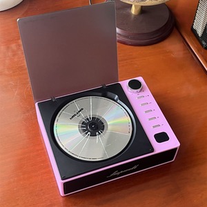 Reproductor de CD Portátil Retro con Altavoz Bluetooth, Reproductor de MP3 Discman, Reproductor de Audio USB con Control Remoto para el Hogar, Escritorio y Computadora Portátil - Product Image 2