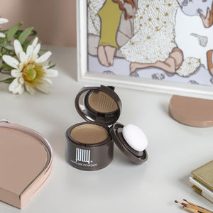 Poudre capillaire multi-usages à marque privée, formule naturelle sans mica ni talc, séchage rapide, densifiant instantané, correcteur de racines capillaires - Product Image 4