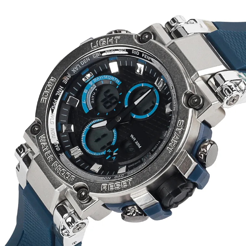 Высокое качество цифровые спортивные часы водонепроницаемые наружные цифровые часы