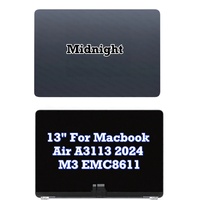Écran LCD 13,6 pouces pour Macbook Air A3113 2024 M3 EMC8611 (Midnight)