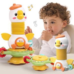 <span class=keywords><strong>Jouet</strong></span> éducatif Montessori à <span class=keywords><strong>ventouse</strong></span> pour table à dîner, <span class=keywords><strong>chaise</strong></span> <span class=keywords><strong>haute</strong></span> à <span class=keywords><strong>ventouse</strong></span>, hochets de dentition avec musique et son - Product Image 3