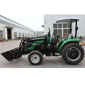 QILU Offre Spéciale Mini 40hp 50hpTracktors 4x4 70hp Tracteur à roues Tracteur multifonctionnel Moteur Tracteur agricole avec CE EPA