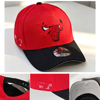 Casquette de baseball ajustable, unisexe, à calotte rigide, brodée, protection solaire, pour sports de plein air, nouveau design à fermeture à pression