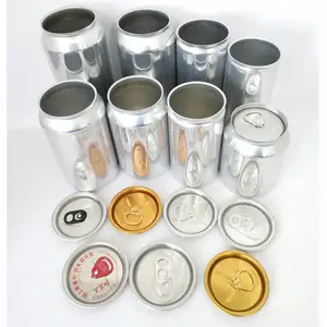 Groothandel Aluminium Kan Bier Drankdruk Metalen Verpakking 185Ml 200Ml 269Ml 310Ml 330Ml 355Ml 375Ml 473Ml 500Ml 1000Ml