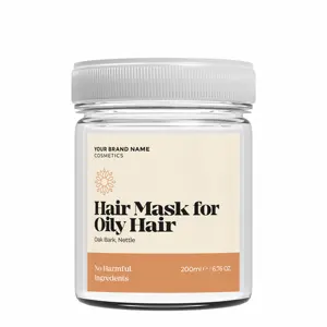 Hair Mask For Oily Hair | Natural Product | Private Label | Wholesale | Bulk | Made in EU