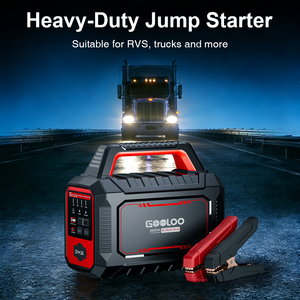 Démarreur de batterie GOOLOO GT TRUCK PLUS 12V 24V 8000A avec charge rapide PD65W 120W pour véhicules tout-terrain, camping-cars, 4x4, pick-up, SUV, yachts - Product Image 2