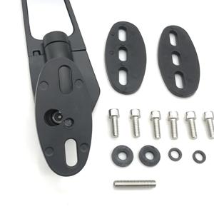 กระจกมองหลังแบบ Wing Fin สำหรับ <span class=keywords><strong>Honda</strong></span> <span class=keywords><strong>CBR</strong></span> 125 250 300 <span class=keywords><strong>500</strong></span> 600 650 <span class=keywords><strong>R</strong></span> <span class=keywords><strong>CBR</strong></span> 600 F4 - Product Image 4