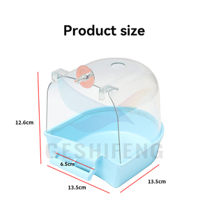 <span class=keywords><strong>Cage</strong></span> à oiseaux fournitures de salle de bain <span class=keywords><strong>cage</strong></span> à oiseaux <span class=keywords><strong>baignoire</strong></span> multifonctionnelle perroquet <span class=keywords><strong>baignoire</strong></span> boîte de bain automatique - Product Image 6