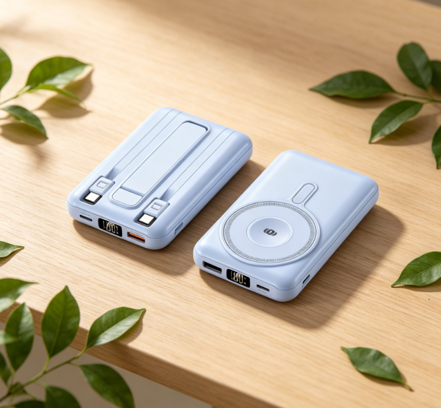 2026 Trending Products 2026 New Arrival 10000mAh 22..5W Two-way Fast Charging PD20W Magnetic Wireless Power Bank