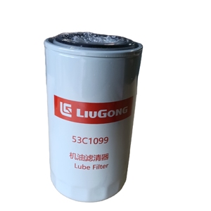 Filtre à huile moteur 53C1099 compatible Liugong EXPERT, pièces de machines de construction, vente directe d'usine - Product Image 1