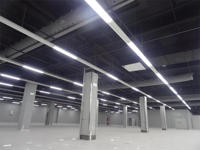 Conduit d'air textile flexible à économie d'énergie pour la ventilation et le refroidissement, utilisé dans les supermarchés, les entrepôts et les hôpitaux