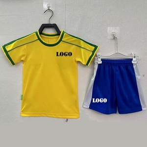 ในสต็อกขายส่งคุณภาพไทยระบายอากาศ<span class=keywords><strong>สี</strong></span>ม่วงจริงคลาสสิกเสื้อ Retro เสื้อฟุตบอลที่กําหนดเองเด็กเสื้อฟุตบอลวินเทจ - Product Image 3
