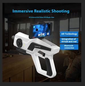 Detección de movimiento de Shinecon Factory para controlador de pistola de juego Bluetooth AR pistola para PUBG Mobile y PSP Wild Action para teléfono inteligente - Product Image 3