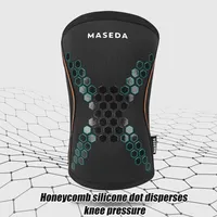 Genouillères de compression en néoprène 7 mm, excellent soutien pour le cross-training, la musculation, la force athlétique, les squats # HX2226