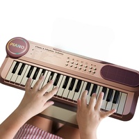 37-Key Multifunctional Electronic Keyboard Mini Piano Musical Toy Instrument for Kids Beginner-Friendly Home Practice